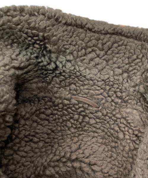 NUMBER (N)INE（ナンバーナイン）NUMBER (N)INE (ナンバーナイン) 08AW チェックボアジャケット F08-NJ021 ベージュ×ブラウン サイズ:2の古着・服飾アイテム