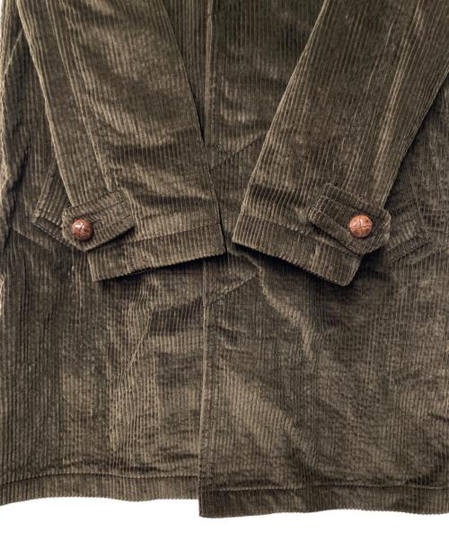 NUMBER (N)INE（ナンバーナイン）NUMBER (N)INE (ナンバーナイン) 08AW コーデュロイドンキーコート F08-NJ038  オリーブ サイズ:2の古着・服飾アイテム
