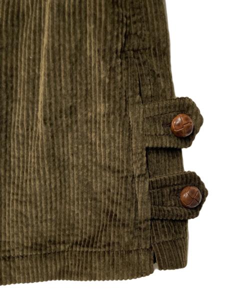 NUMBER (N)INE（ナンバーナイン）NUMBER (N)INE (ナンバーナイン) 08AW コーデュロイドンキーコート F08-NJ038  オリーブ サイズ:2の古着・服飾アイテム