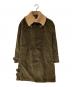 NUMBER (N)INE（ナンバーナイン）の古着「08AW コーデュロイドンキーコート F08-NJ038 」｜オリーブ