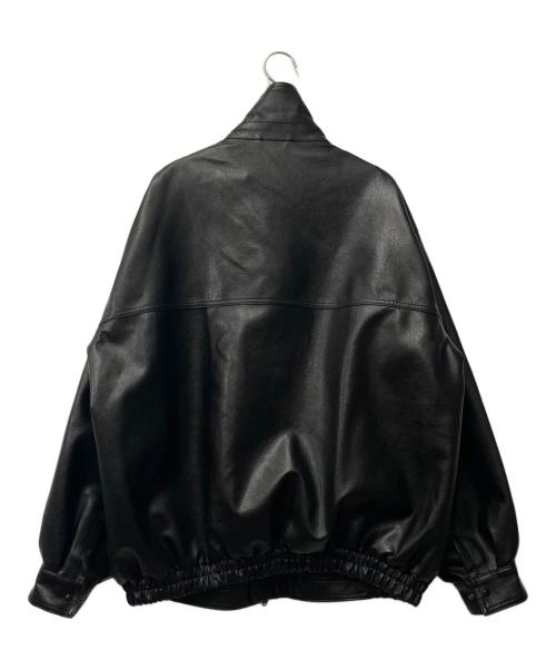 SINSS（シンス）sinss (シンス) フェイクレザージャケット SIN-24101SP ブラック サイズ:Mの古着・服飾アイテム