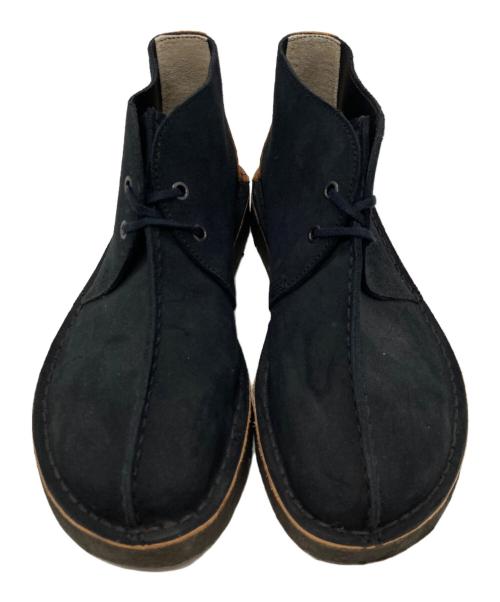 CLARKS（クラークス）CLARKS (クラークス) 別注 DESERTTREK HI ブラック×ブラウン サイズ:UK8 1/2 /  US9 1/2の古着・服飾アイテム