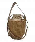 Chloeクロエ）の古着「WOODY SMALL BASKET/Woody スモールバスケット」｜ベージュ