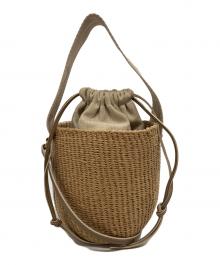 Chloe（クロエ）の古着「WOODY SMALL BASKET/Woody スモールバスケット」｜ベージュ