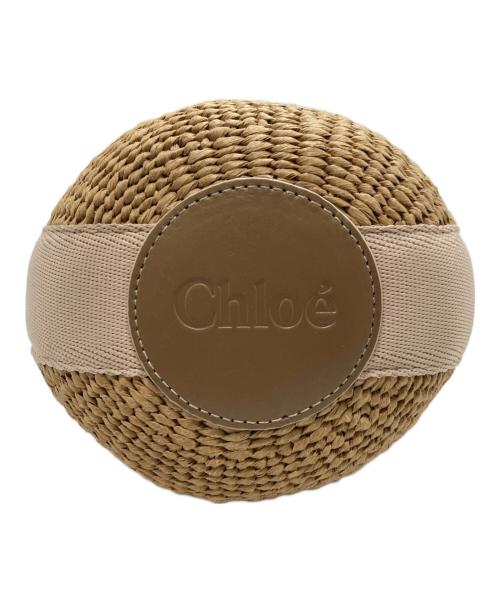 Chloe（クロエ）Chloe (クロエ) WOODY SMALL BASKET/Woody スモールバスケット ベージュの古着・服飾アイテム