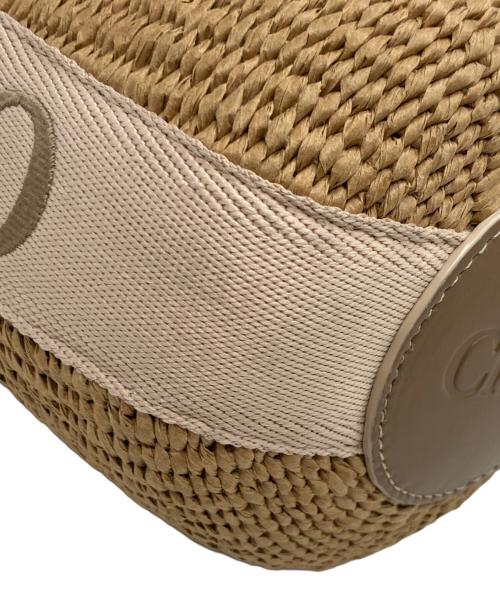 Chloe（クロエ）Chloe (クロエ) WOODY SMALL BASKET/Woody スモールバスケット ベージュの古着・服飾アイテム