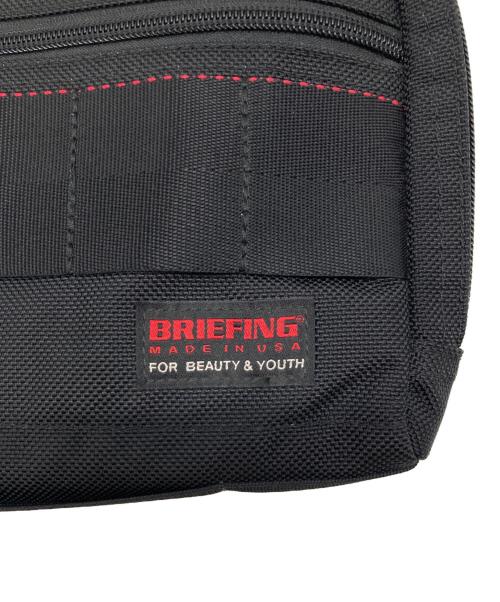 BRIEFING（ブリーフィング）BRIEFING (ブリーフィング) BEAUTY&YOUTH (ビューティーアンドユース) MOBILE CLUTCH/バッグ ブラックの古着・服飾アイテム