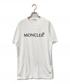 MONCLERモンクレール）の古着「ロゴTシャツ」｜ホワイト