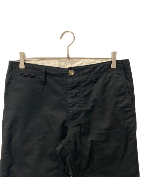 VISVIM（ビズビム）VISVIM (ビズビム) HIGH-WATER CHINO 0119105008001 ブラック サイズ:4の古着・服飾アイテム