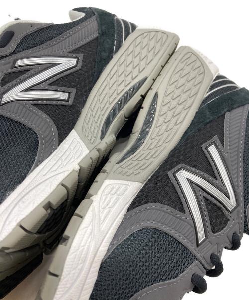 NEW BALANCE（ニューバランス）NEW BALANCE (ニューバランス) COMME des GARCONS HOMME (コムデギャルソン オム) ローカットスニーカー ML860JU2 ブラック×グレー サイズ:US8/UK7.5/EU41.5の古着・服飾アイテム