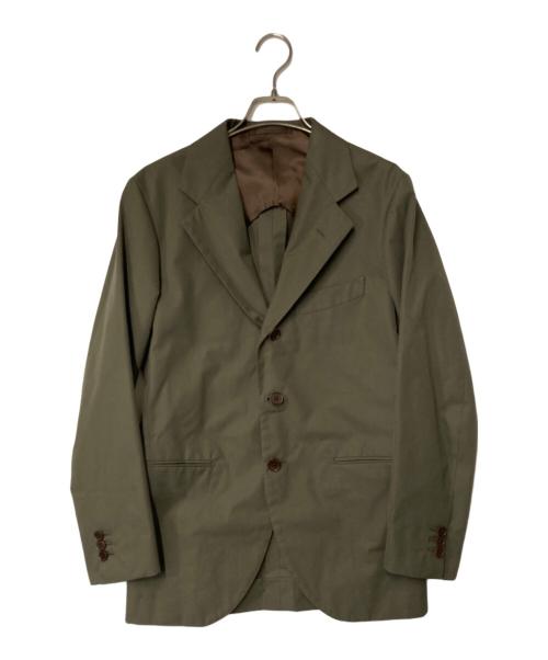 Camoshita（カモシタ）Camoshita (カモシタ) シングル ３ボタン ジャケット カーキ サイズ:44の古着・服飾アイテム