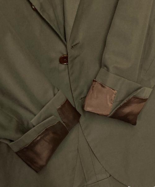 Camoshita（カモシタ）Camoshita (カモシタ) シングル ３ボタン ジャケット カーキ サイズ:44の古着・服飾アイテム