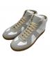 Martin Margiela 22（マルタンマルジェラ 22）の古着「REPLICA HIGH TOP GERMAN TRAINER/レプリカ ハイトップ ジャーマン トレーナー」｜ホワイト×グレー