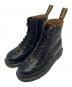 Dr.Martens（ドクターマーチン）の古着「PHARAMOND 8EYE BOOT ファラモンド 8ホールブーツ」｜ブラック