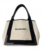 BALENCIAGAバレンシアガ）の古着「カバス キャンバストート」｜アイボリー×ブラック