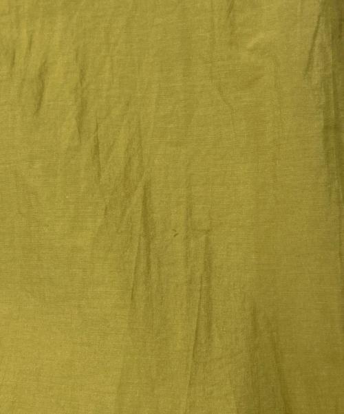 23区（ニジュウサンク）23区 (ニジュウサンク) 【洗える】ナイロンコットンタフタ フレアスカート SKWOCM0409 イエロー サイズ:38の古着・服飾アイテム