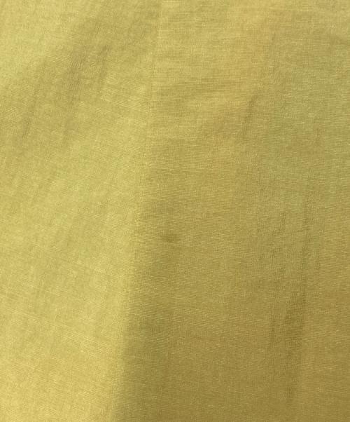 23区（ニジュウサンク）23区 (ニジュウサンク) 【洗える】ナイロンコットンタフタ フレアスカート SKWOCM0409 イエロー サイズ:38の古着・服飾アイテム