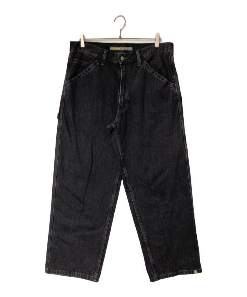 LEVI'S SILVERTAB（リーバイス シルバータブ）LEVI'S SILVERTAB (リーバイス シルバータブ) バギーカーペンター デニムパンツ ブラック サイズ:W34の古着・服飾アイテム