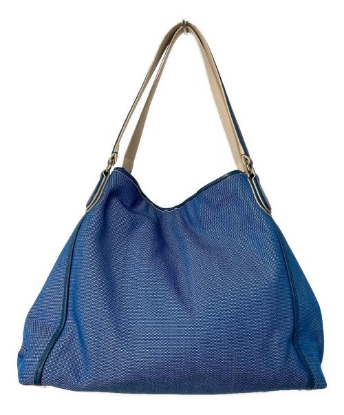 COACH（コーチ）COACH (コーチ) HORSE AND CARRIAGE EDIE SHOULDER BAG インディゴの古着・服飾アイテム