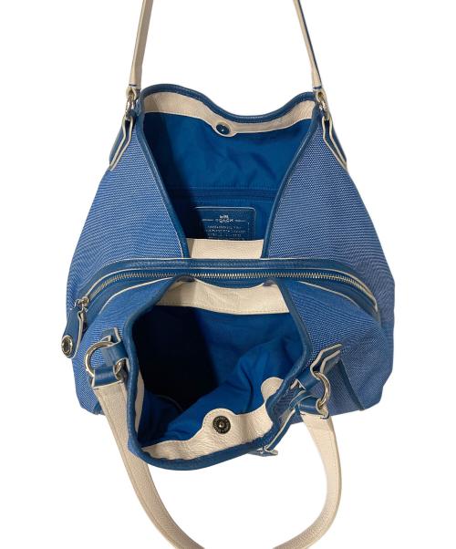 COACH（コーチ）COACH (コーチ) HORSE AND CARRIAGE EDIE SHOULDER BAG インディゴの古着・服飾アイテム