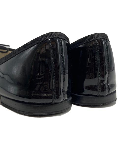 repetto（レペット）repetto (レペット) エナメル バレエシューズ　SIZE 37 1/2(24cm) ブラック サイズ:37 1/2の古着・服飾アイテム