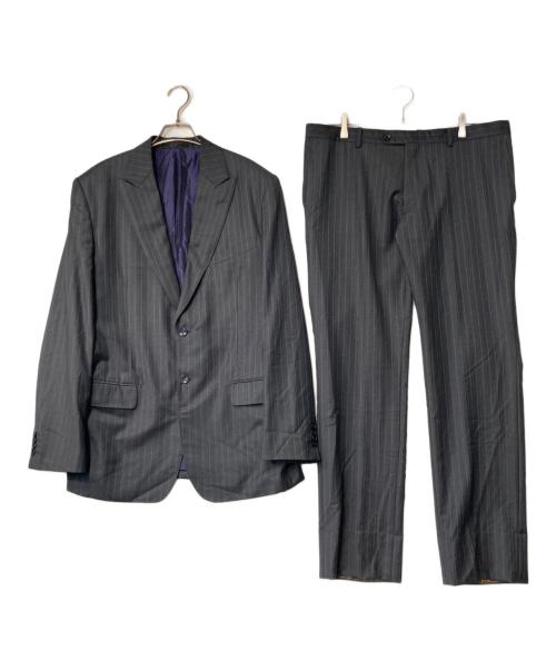 ERMENEGILDO ZEGNA（エルメネジルド・ゼニア）ERMENEGILDO ZEGNA (エルメネジルド・ゼニア) セットアップスーツ グレー サイズ:表記無しの古着・服飾アイテム