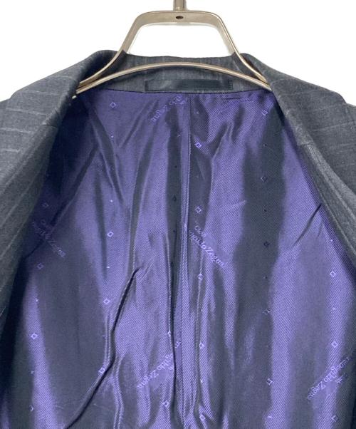 ERMENEGILDO ZEGNA（エルメネジルド・ゼニア）ERMENEGILDO ZEGNA (エルメネジルド・ゼニア) セットアップスーツ グレー サイズ:表記無しの古着・服飾アイテム