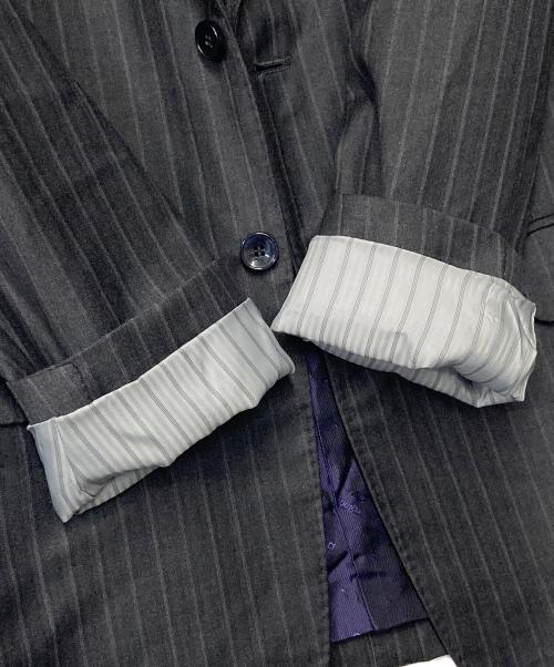 ERMENEGILDO ZEGNA（エルメネジルド・ゼニア）ERMENEGILDO ZEGNA (エルメネジルド・ゼニア) セットアップスーツ グレー サイズ:表記無しの古着・服飾アイテム