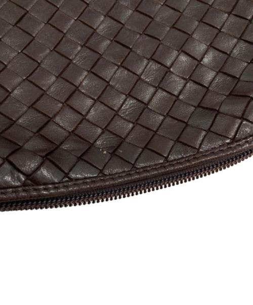 BOTTEGA VENETA（ボッテガベネタ）BOTTEGA VENETA (ボッテガベネタ) ノディーニ イントレチャートショルダーバッグ ブラウンの古着・服飾アイテム