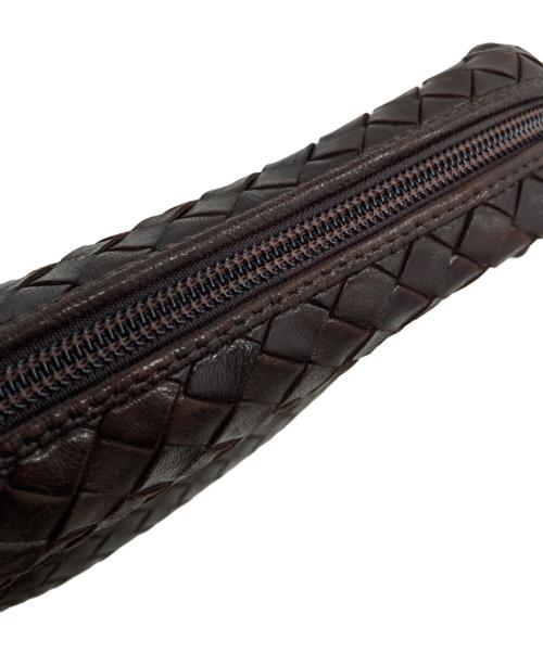BOTTEGA VENETA（ボッテガベネタ）BOTTEGA VENETA (ボッテガベネタ) ノディーニ イントレチャートショルダーバッグ ブラウンの古着・服飾アイテム