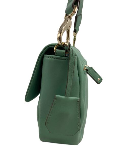 ANYA HINDMARCH（アニヤ・ハインドマーチ）ANYA HINDMARCH (アニヤハインドマーチ) ショルダーバッグ　BITS and BOBS　LIPSTICK グリーンの古着・服飾アイテム