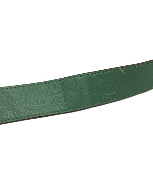 ANYA HINDMARCH（アニヤ・ハインドマーチ）ANYA HINDMARCH (アニヤハインドマーチ) ショルダーバッグ　BITS and BOBS　LIPSTICK グリーンの古着・服飾アイテム