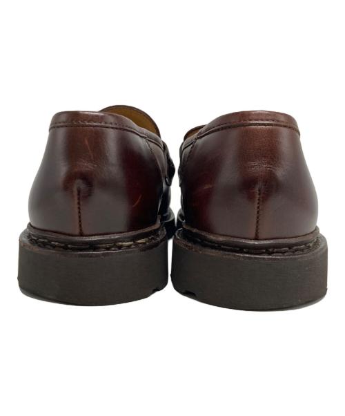 PARABOOT（パラブーツ）PARABOOT (パラブーツ) BEAMS F (ビームスエフ) 別注 REIMS ダブリンレザー ローファー ブラウン サイズ:6の古着・服飾アイテム