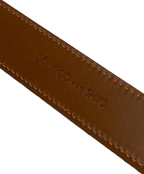 D`AMICO PER SHIPS（ダミーコ パー シップス）D`AMICO PER SHIPS (ダミーコ パー シップス) スエードベルト サイズ:Mの古着・服飾アイテム