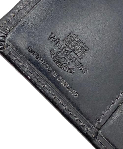 Whitehouse Cox（ホワイトハウスコックス）Whitehouse Cox (ホワイトハウスコックス) レザー手帳カバー BRIDLE LEATHER ブラックの古着・服飾アイテム
