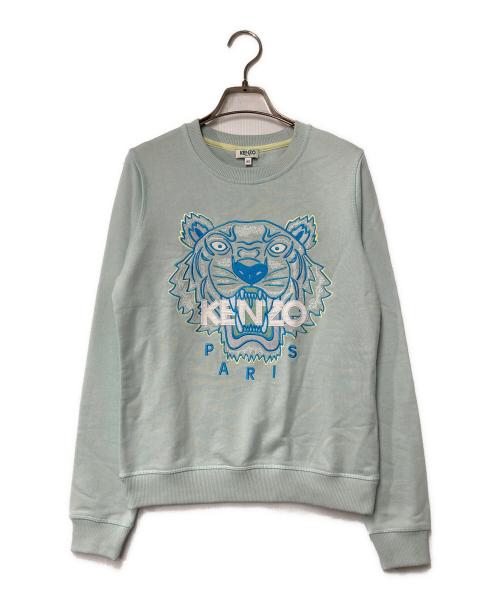 KENZO（ケンゾー）KENZO (ケンゾー) タイガースウェット F962SW7054XA ブルー サイズ:XSの古着・服飾アイテム