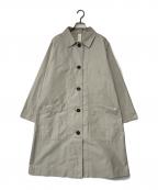 MHLエムエイチエル）の古着「ステンカラーコート」｜ベージュ