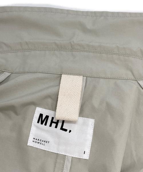 MHL（エムエイチエル）MHL (エムエイチエル) ステンカラーコート ベージュ サイズ:SIZE 1の古着・服飾アイテム