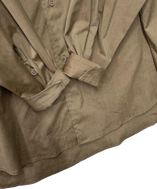 WHITE MOUNTAINEERING（ホワイトマウンテ二アニング）WHITE MOUNTAINEERING (ホワイトマウンテ二アニング) REGULAR COLLAR SHIRT レギュラーカラーシャツ RW2471102 ブラウン サイズ:1の古着・服飾アイテム