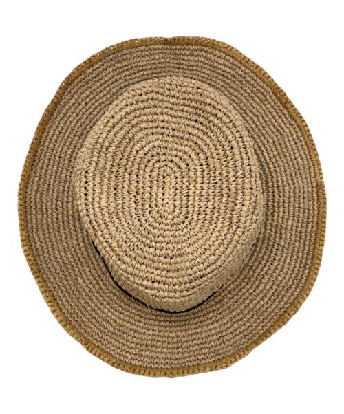 THE NORTH FACE（ザ ノース フェイス）THE NORTH FACE (ザ ノース フェイス) ラフィアブレイドハット ベージュ サイズ:FREEの古着・服飾アイテム