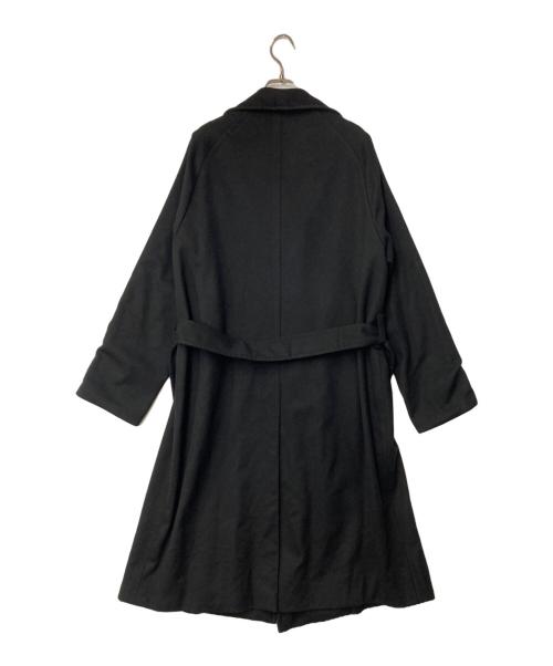 Luca Grassia（ルカ グラッシア）Luca Grassia (ルカ グラッシア) カシミヤダブルチェスターコート ブラック サイズ:表記なしの古着・服飾アイテム