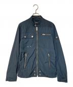 DIESELディーゼル）の古着「ジップアップジャケット」｜ネイビー