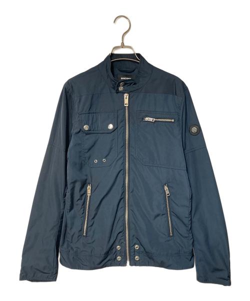 DIESEL（ディーゼル）DIESEL (ディーゼル) ジップアップジャケット ネイビー サイズ:SIZE Sの古着・服飾アイテム