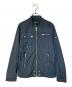 DIESEL（ディーゼル）の古着「ジップアップジャケット」｜ネイビー