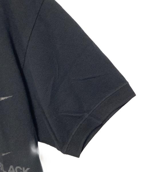 NIKE（ナイキ）NIKE (ナイキ) BLACK COMME des GARCONS (ブラックコムデギャルソン) ポロシャツ 1R-T102 ブラック サイズ:XLの古着・服飾アイテム