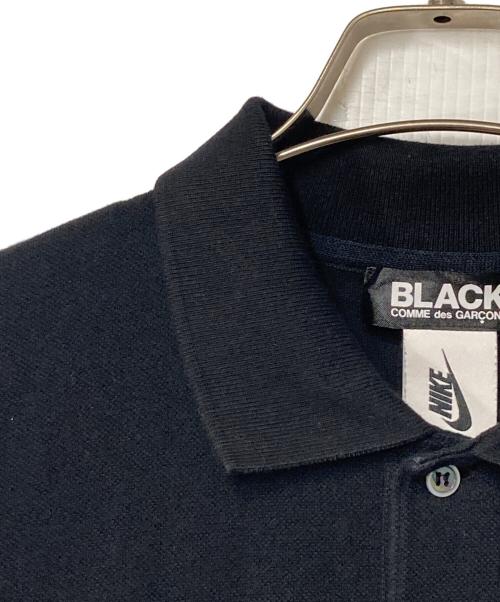 NIKE（ナイキ）NIKE (ナイキ) BLACK COMME des GARCONS (ブラックコムデギャルソン) ポロシャツ 1R-T102 ブラック サイズ:XLの古着・服飾アイテム