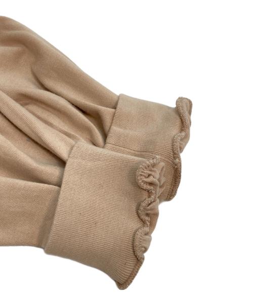 AURALEE（オーラリー）AURALEE (オーラリー) LUSTER PLAITING L/S / プレーティングロングスリーブT ベージュ サイズ:5の古着・服飾アイテム