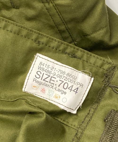 Canadian Army（カナダ軍）Canadian Army (カナディアンアーミー) ECW WINDPROOF オーバーパンツ 8415-21-798-8602 カーキ サイズ:X-Largeの古着・服飾アイテム