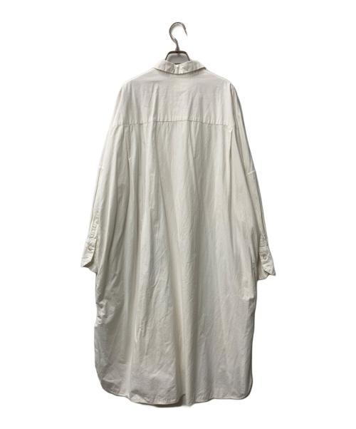Veritecoeur（ヴェリテクール）Veritecoeur (ヴェリテクール) シャツワンピース ホワイト サイズ:表記なしの古着・服飾アイテム