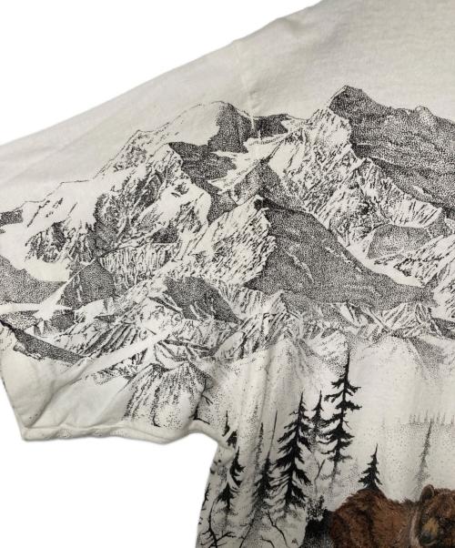 ONEITA（オニータ）ONEITA (オニータ) プリントTシャツ  90'ｓ U.S.A製 ホワイト サイズ:LARGEの古着・服飾アイテム